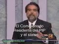 El Comisionado Residente del PIP y el status