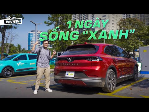 Vinfast VF8 Drive Vlog: 1 ngày sử dụng xe điện của người đi xe xăng | Xế Cưng Drive Vlog