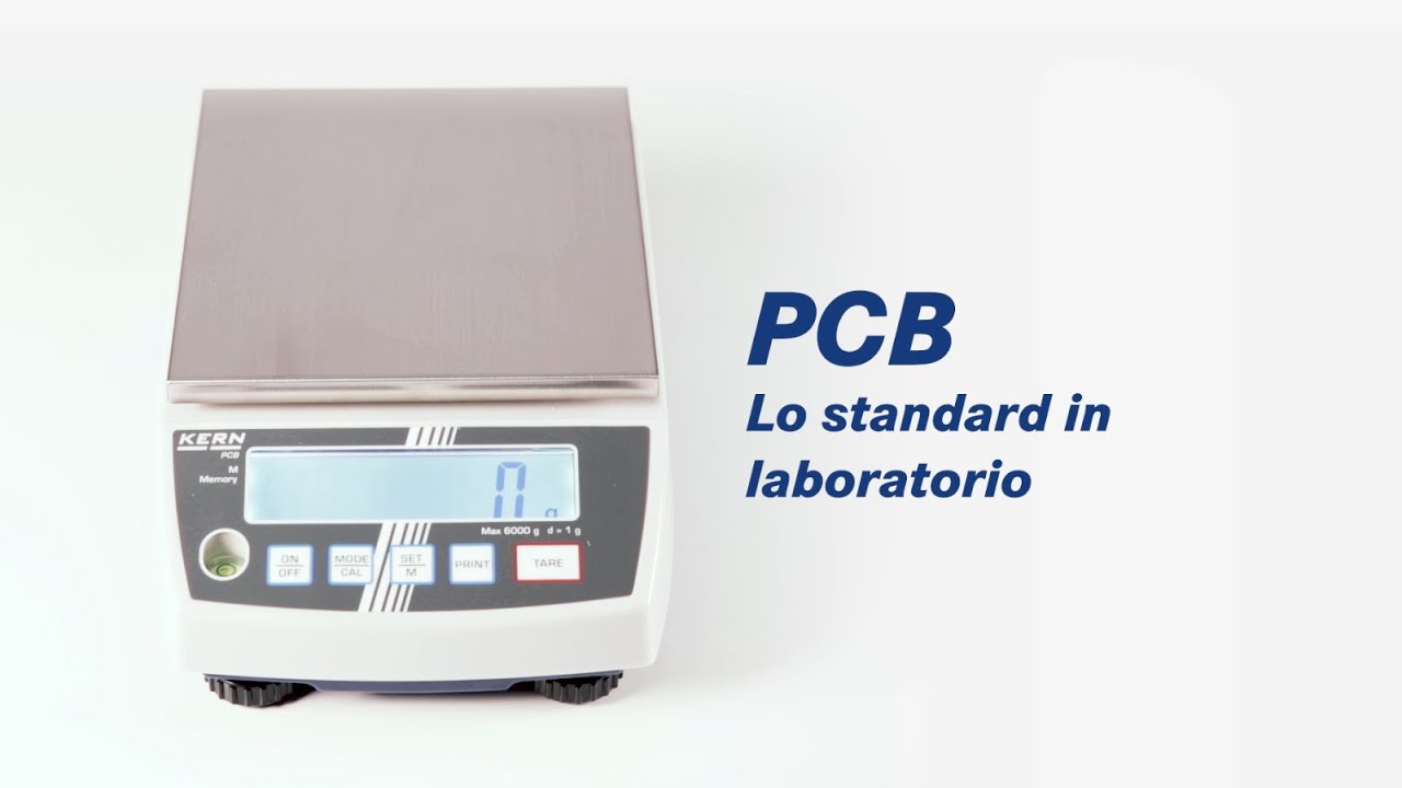 Kern & Sohn Gmbh Italia bilancia di precisione PCB lo standard in laboratorio