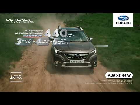 Xe Subaru Outback Eyesight Giảm Sốc 440 Triệu Đồng