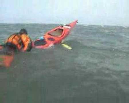 how to kayak self rescue