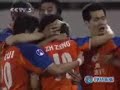 Zheng Zhi's Double against Yokohama