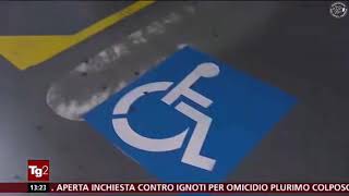 Servizio Tg2 26 Agosto 2017 Parcheggi Disabili