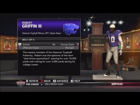 NCAA Football 13 - Heisman Challenge Gameplay & Impressions (Demo)