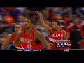 Andre Miller of the Portland Trailblazers hits a big three-pointer vs Phoenix in game one.