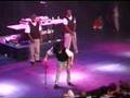 Electric Boogaloos 3 men walking stick show case