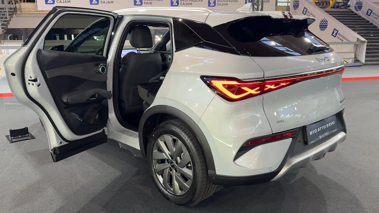 New BYD ATTO 3 EVO 2026 (Europe) - FRUNK, TRUNK, 360 Cameras & SUNROOF