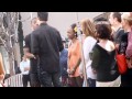 Ray J Films 'Extra' at The Grove Shopping Center
