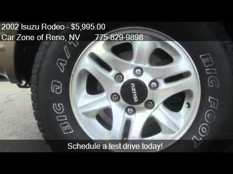 2002 Isuzu Rodeo LSE 4WD – for sale in Reno, NV 89502