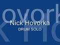 nick hovorka drum solo  job for a cowboy audition 