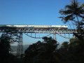 Railway Kereta Api : KA 55 parahyangan passing Cikurutug Bridge