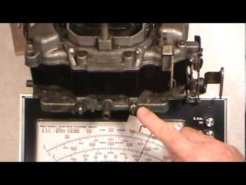 how to adjust a gm 2 barrel carburetor
