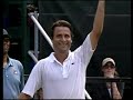atp tennis, mercedes-benz play of the week, fabrice santoro, against victor spadea,17 july 2008, in new port(grass).