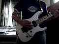 11th hour by lamb of god (willie adler's part) played by me. i screw up a bit after the second chorus, but it's not that bad.