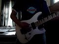 11th hour by lamb of god (willie adler's part) played by me. i screw up a bit after the second chorus, but it's not that bad.