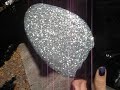 diy rene caovilla glitter soles