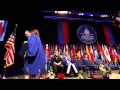 Surprise Marriage Proposal - American University Commencement