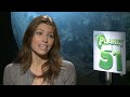 Chuck the Movieguy interviews Jessica Biel for her animated movie Planet 51. Closed captions coming soon. 