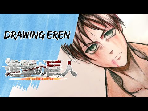 how to draw eren jaeger