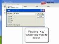 How to Delete Key in your Windows Registry