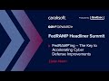 FEDRAMP HEADLINER SUMMIT FEDRAMP’ING THE KEY TO ACCELERATING CYBER DEF ..