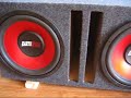 First test of the Earthquake sub box