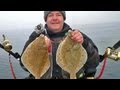 Kayak fishing for plaice on the Skerries