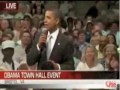 Obama Speech - Teleprompter Goes Out