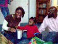 Se'Cora Opening Christmas Gifts