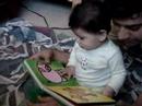 Kasra Eats and sits