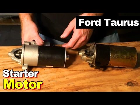 2003 Ford Taurus Starter Motor Replacement