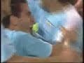 Roma-Lazio gol di Rocchi con commento di Caressa Roma-Lazio gol di Rocchi con commento di Caressa