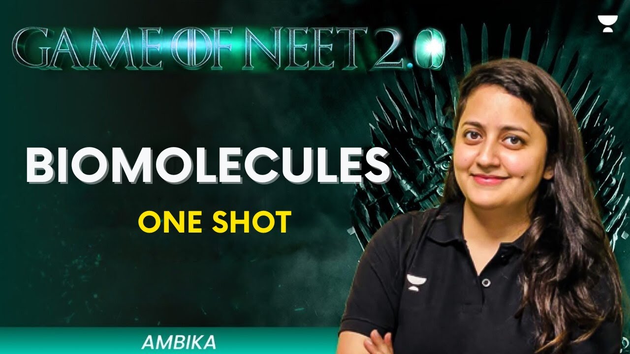 Game of NEET 2.0 ⚔️| Biomolecules | One Shot | NEET 2025 | Ambika Sharma