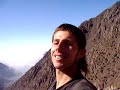 Free climbing up the Toubkal (4167 m), High Atlas, Morocco Free climbing up the Toubkal (4167 m), High Atlas, Morocco