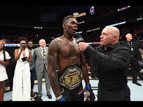 UFC 236: Entrevista no Octógono com Israel Adesanya