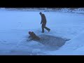 Katie-Jane training for arctic sea ice