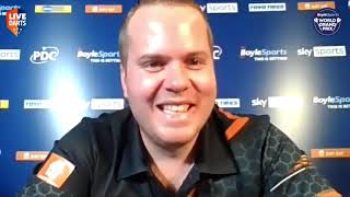 Dave Chisnall on comeback vs Joe Cullen: “Someone up there is saying this could be your first major”