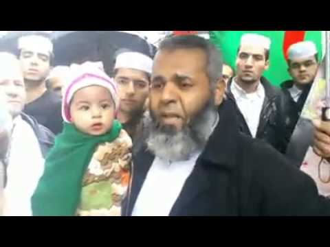 استغاثة مزابي عن أحداث غرداية أمام دار الصحافة العاصمة ويوجه رسالة للشعب الجزائري