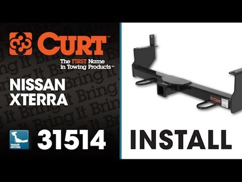 how to install xterra hitch