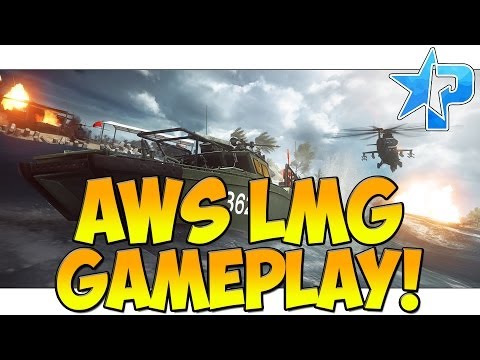 Battlefield 4 AWS Gameplay Impression! (Battlefield 4 Naval Strike Multiplayer Gun 1080p)