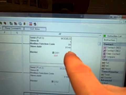 how to control vfd using plc
