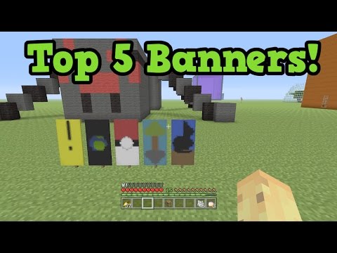 Minecraft Xbox One Ps4 Top 5 Banners W Tutorial