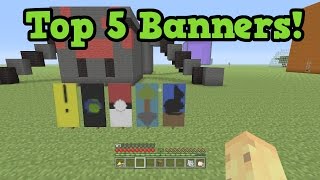 Minecraft Xbox One Ps4 Top 5 Banners W Tutorial