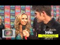 sophia Akon's new artist interview at mtv los premios 09