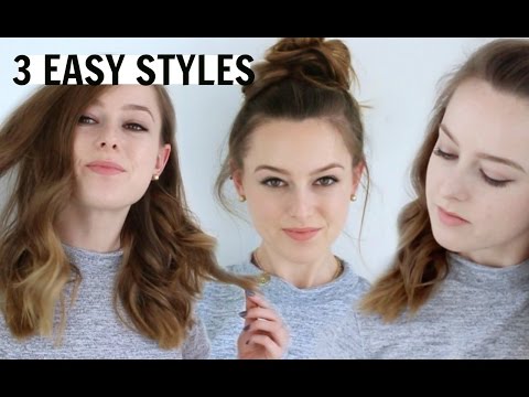 how to easy hairstyles for medium length hair