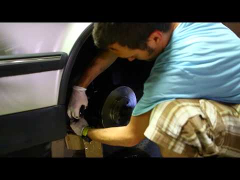 SAAB 9000 1995 Front and Rear Brake Disc and Pad Change