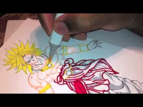 how to draw the dragon ball z characters