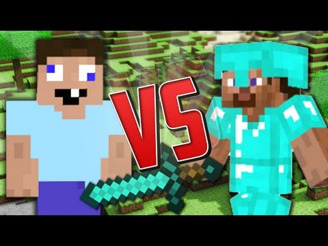 Noob vs. Pro (Minecraft Machinima)