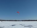 SnowKiting at Keswick, Feb 21, 2010, part II