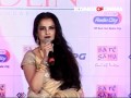Rekha launches the music album 'Sarhadein' with Lata Mangeshkar